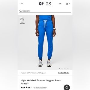 Figs High waisted Zamora scrub pants